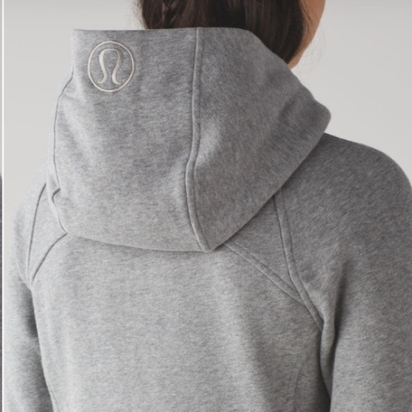 Lululemon Scuba IV Hoodie Jacket Full Zip Heavyweight Sweatshirt Grey Women’s - Picture 7 of 9